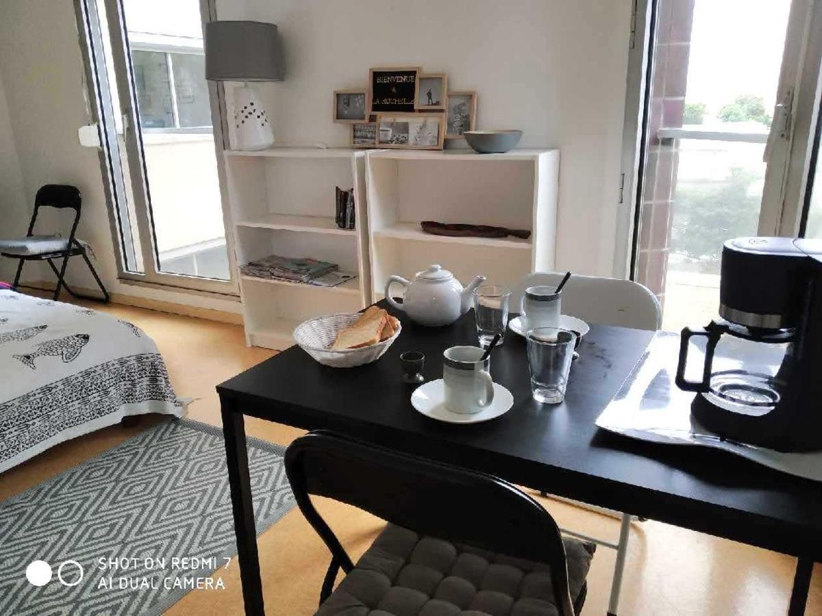 Studio Lumineux Proche Centre Ville Et Plage La Rochelle  Luaran gambar